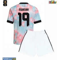 Belgien Diego Moreira #19 Auswärts Trikotsatz Kinder WM 2026 Kurzarm (+ Kurze Hosen)